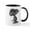 White/Black Inside, variant on CafePress - Halloween Snoopy Collage Mugs - 11 oz Ceramic Mug - Novelty Coffee Tea Cup