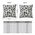 thumbnail image 2 of Yiaed Cool Camera Print Pillow Covers Super Soft Decorative Square Throw Pillow Covers Case Cushion Covers for Sofa Couch Bedroom Car Decor（No pillow core）-16"x16", 2 of 7