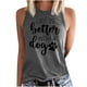 thumbnail image 1 of Camiseta Sin Mangas Para Mujer Sin Mangas Cami Tops Moda Casual Impreso Señoras Cuello Redondo Chaleco Camiseta Odeerbi  ODB157709, 1 of 5