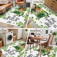 thumbnail image 5 of St. Patrick's Day Area Rugs 4'x6', Washable Small Throw Rugs for Office Bathroom, Lucky Shamrocks Boots Books Green Plants Indoor Outdoor Rug Non-Slip Low Pile Carpet Runner Reversible Floor Mats, 5 of 8