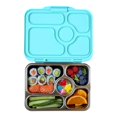 thumbnail image 5 of Yumbox Presto 5-Compartment Stainless Steel Leakproof Bento Box - Tulum Blue, 5 of 5