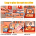 thumbnail image 5 of Auto Beyond 28-Piece Pretend Play Set with Fillable Water Dispenser,Simulation Hamburger Machine Games Light & Sound Educational Toys Early Development Toy,Fun Gift for Boys Girls, 5 of 7