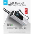 thumbnail image 2 of Batería externa Anker 737 Gen 2 25000 mAh 165 W USB-C, 2 of 7