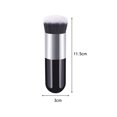 thumbnail image 3 of Cepillo cosmético de belleza de cabeza redonda lana de nailon duradero portátil para uso diario para mujeres Likrtyny Cuidado Belleza, 3 of 3