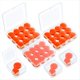 thumbnail image 1 of 21 Pares de Tapones para los Oídos para Dormir Tapones para los Oídos de Silicona Moldeables Reutilizables Tapones para los Oídos Suaves con Cancelación de Ruido, Naranja, 1 of 5