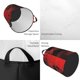 thumbnail image 2 of Fotbe Red And Black Abstract Skull Cesto de Ropa con Asas, Cesto Impermeable de Gran Capacidad, Bolsa de Lavado para Dormitorio, Cesto de Ropa con Ruedas y Asas-Small, 2 of 6