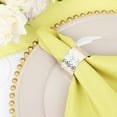 thumbnail image 4 of Balsa Circle 10 Pieces 20" Yellow Polyester Napkins Wedding Kitchen, 4 of 8
