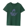 thumbnail image 3 of Camiseta para Mujer Verano Suave Moda Verano Tops para Caminar Trabajo Senderismo Deportes SG, 3 of 7