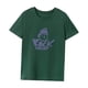 thumbnail image 3 of Camiseta de mujer Ropa deportiva de verano Camiseta con cuello redondo para uso diario Oficina Senderismo Verde, 3 of 7