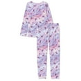thumbnail image 6 of FOR U DESIGNS Marbled Butterfly Pajama Sets for Women 2 Piece Long Sleeve Sleepwear for Women Size 3XL Sleepwear for Women Nightwear sets Long Pants with Pockets, 6 of 6