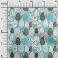 thumbnail image 2 of oneOone Velvet Grayish Blue Fabric Easter Sewing Craft Projects Fabric Prints By Yard 58 Inch Wide, 2 of 4