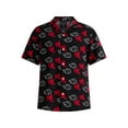 thumbnail image 5 of Naruto Men's and Big Men's Button Front Resort Shirt with Short Sleeves, Sizes S-3XL, 5 of 5