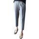 thumbnail image 4 of Pantalones de traje Mujer Primavera Estudiante Pantalón largo informal suelto recto, Gris, M Jumpingount AP001316-02B, 4 of 7