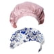 thumbnail image 1 of 2 piezas de gorro de seda, gorro de seda para dormir por la noche, envoltura ajustable para el cabello para dormir, 1 of 6