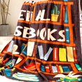 thumbnail image 6 of Book Lovers Gifts Book Reader Gifts Ideas - I Really Do Need All These Books Soft Throw Blanket - Christmas Birthday Appreciation Presents for Book Lovers Gifts for Book Lovers Readers 60" X 80", 6 of 6