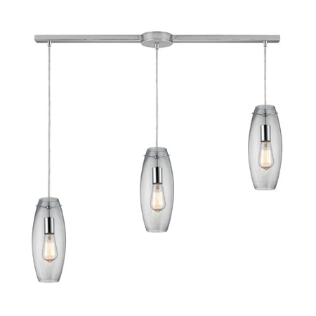 

Pendants 3 Light With Polished Chrome Finish Medium Base 36 inch 300 Watts - World of Lamp