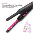 thumbnail image 2 of Terviiix Ceramic Pencil Flat Iron, 3/10" Hair Straightener for Short Hair & Pixie Cut, Pink, 2 of 7