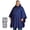 Blue, variant on Urby Plus Size Adult Rain Poncho with Hood, Poncho Para Lluvia, Tactical Ponchos Adult, Black