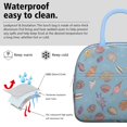 thumbnail image 3 of Lunch Bag Lunch Box for Women Reusable Insulated Lunch Bags,Water-Resistant Seashells Cooler Lunch Tote Bag, Large Capacity for Work Travel Picnic, 3 of 6