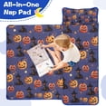 thumbnail image 4 of Magical Pumpkin Castle Halloween Pattern Toddler Nap Mats for Kids Preschool,50"x20" Sleeping Mat Bag or Kids,Toddler Sleeping Bag,Toddler Nap Mat or Daycare, 4 of 6