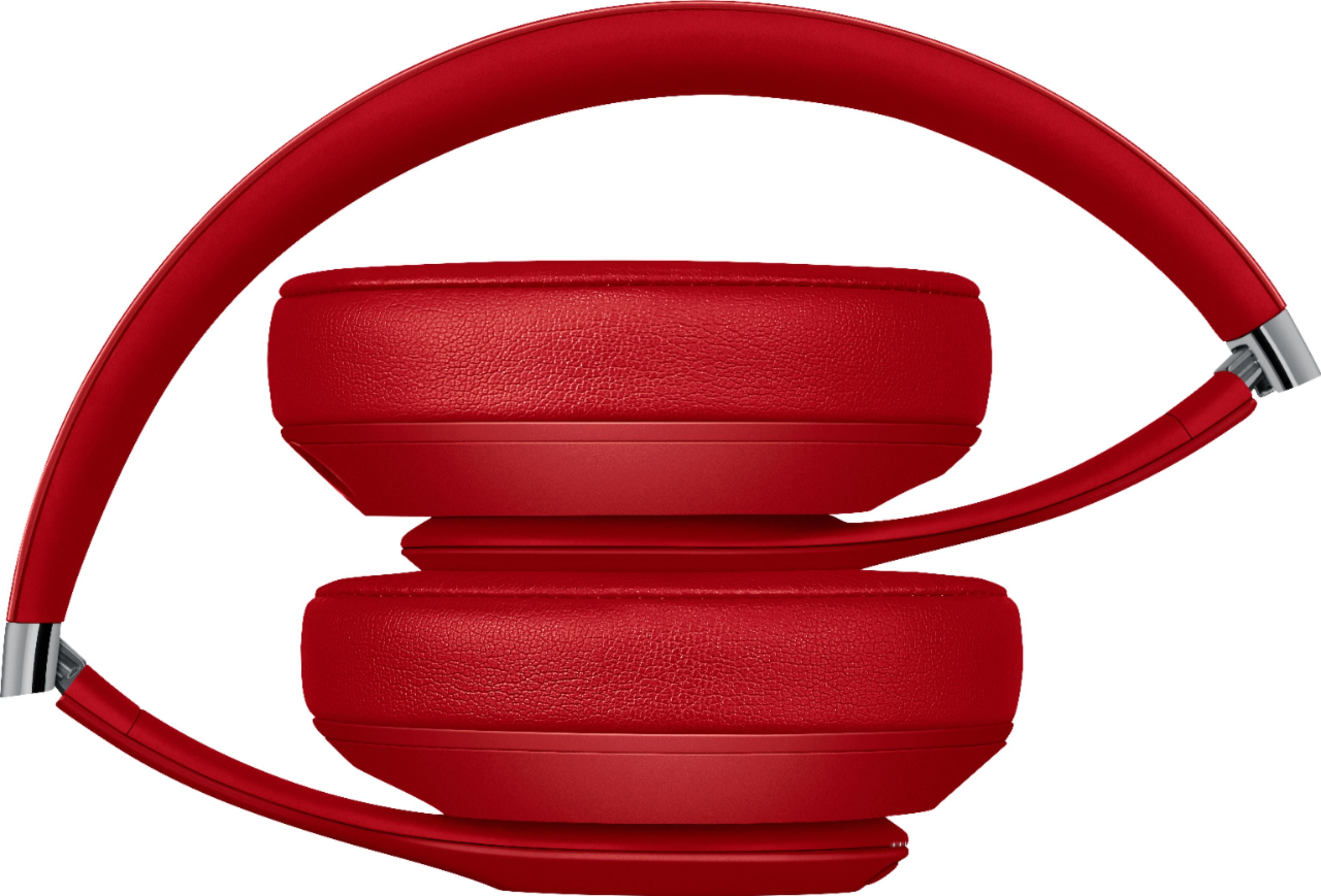 Beats Studio3 Wireless Over-Ear Headphones, Red (Scratch and
