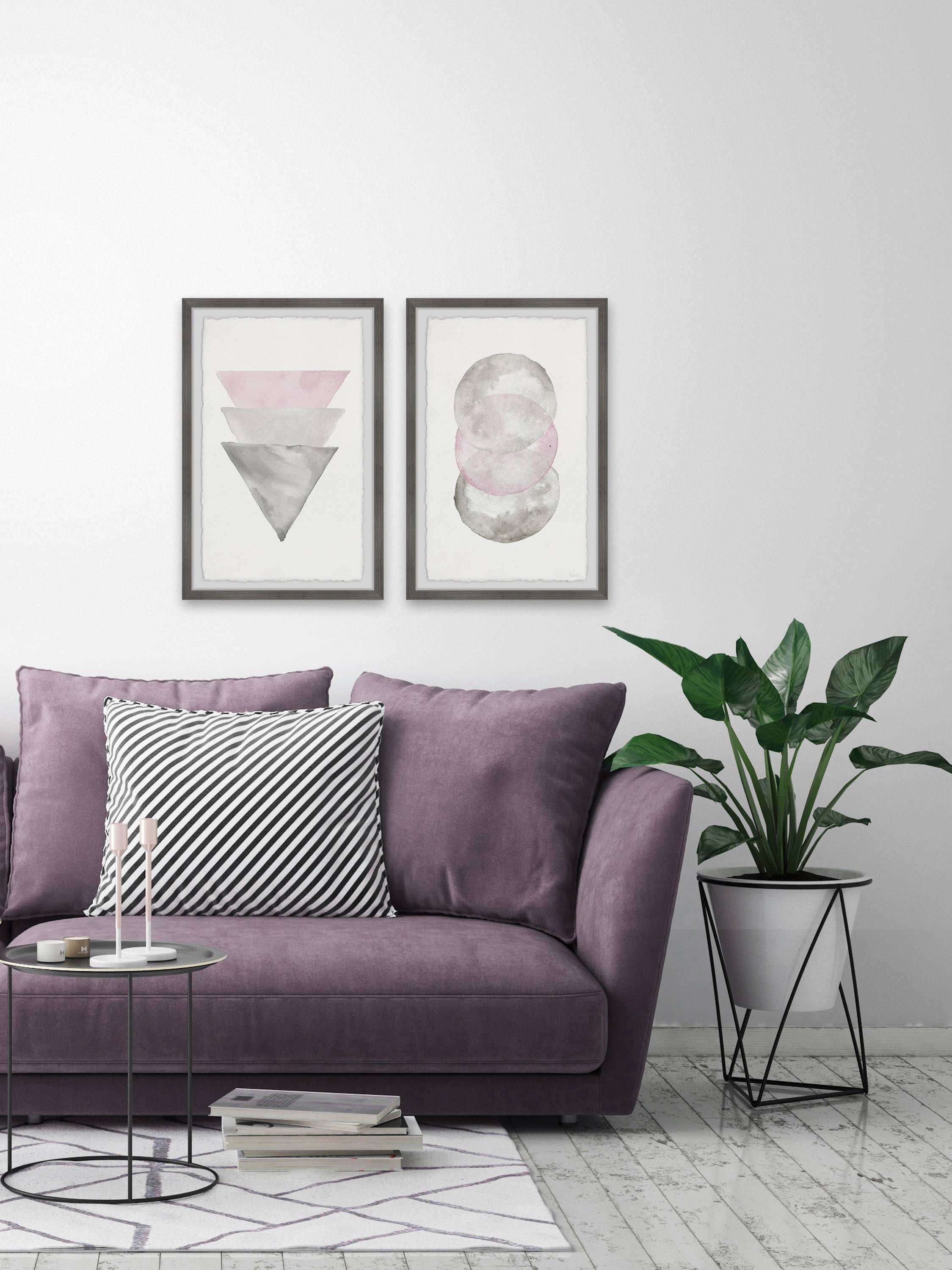 Parvez Taj Pick the Pinks Diptych