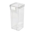 thumbnail image 2 of Black Friday TIMIFIS Organization And Storage Kitchen Organization Miscellaneous Grains Barley Noodle Storage Jar Nut Candy Dry Storage Jar Square Transparent Buckle Dry Storage Jar, 2 of 5