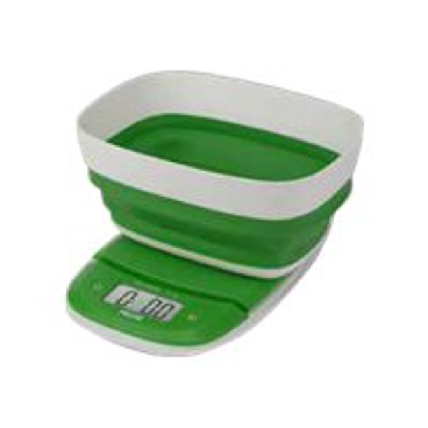 AWS EXTEND5K Kitchen scales white/green