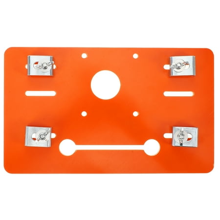 

Qumonin 1 Set Circular Saw Guide Rail Cutting Machine Bottom Plate Gardening Saws Bottom Plate