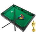 thumbnail image 3 of Shisuyan Jouet de Billard d'Intérieur Vert Portable pour Réunion de Famille 1 Ensemble 10.8X7.5X2.2In, 3 of 9