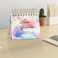 thumbnail image 5 of Qiweii 365 Days Empowering Positive Affirmations Desk Calendar Bound Design With Inspirational Quotes For Motivation Home Office Use Festive Gift, 5 of 5