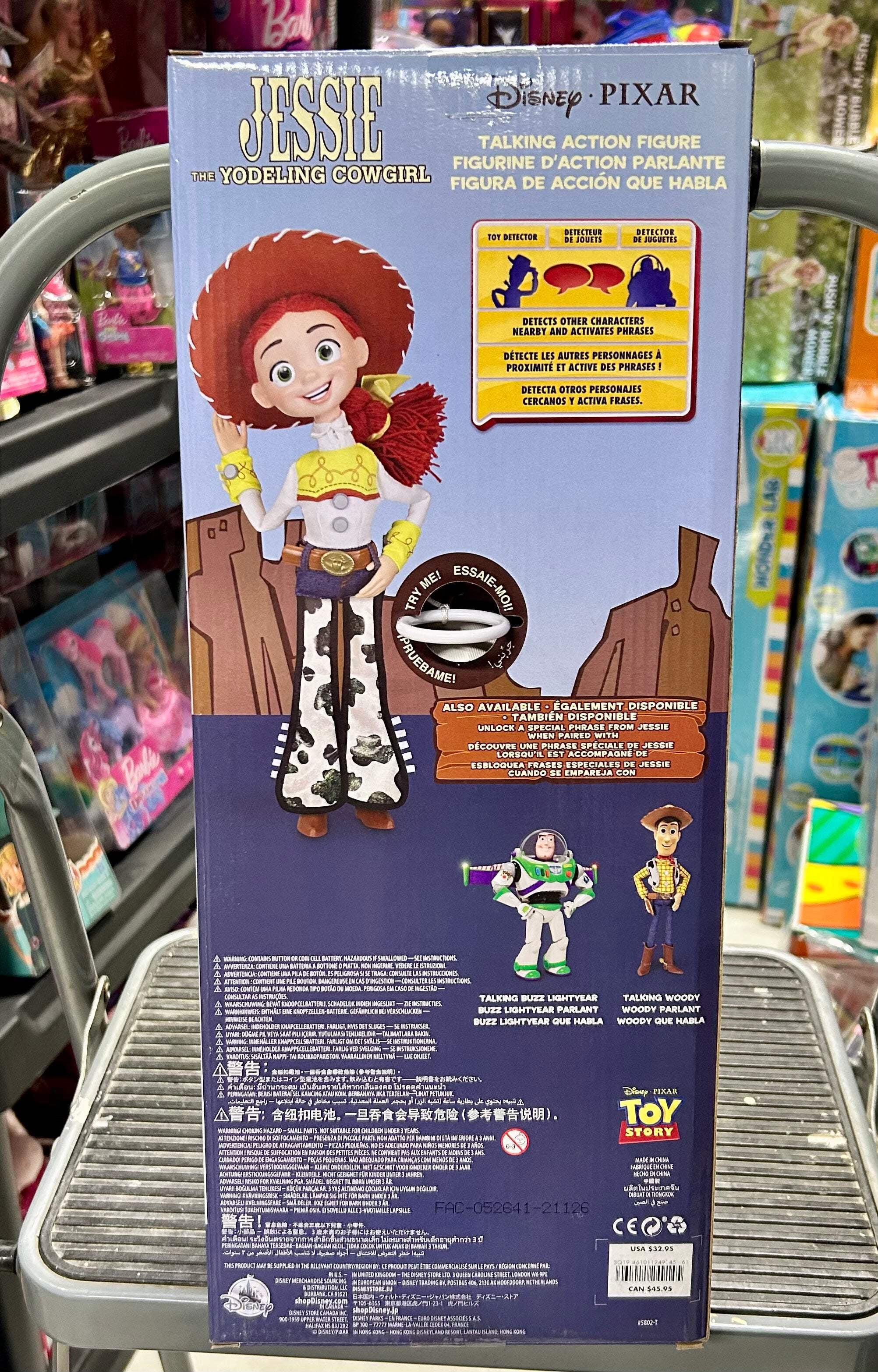 Jessie talking action online figure