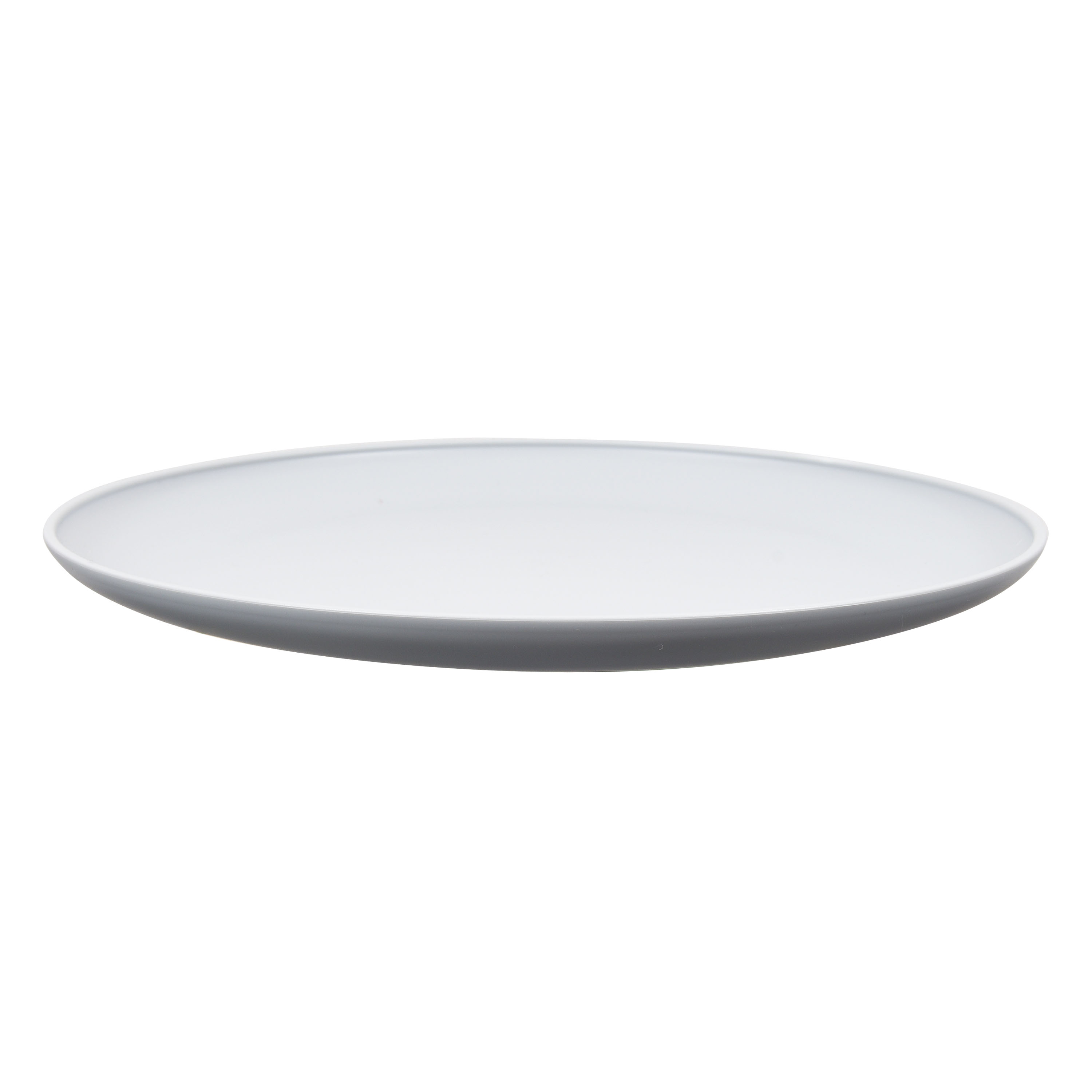 Mainstays - Gray Round Plastic Plate, 10.5 inch - image 3 of 4