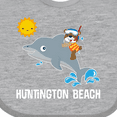 thumbnail image 4 of Inktastic Huntington Beach California Boys or Girls Baby Bib, 4 of 4