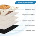 thumbnail image 3 of FORMRS 13"-13.3" Laptop Sleeve Protective Case Soft Carrying Quilted Computer Bag Cover, Fall Beige Pumpkin, 3 of 7