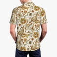 thumbnail image 6 of Salouo Indian Paisley for Men's Short Sleeve Polo Shirts,Polo Shirts for Men Performance Short Sleeve Golf Shirt Athletic Casual Collared T-Shirt-Medium, 6 of 8