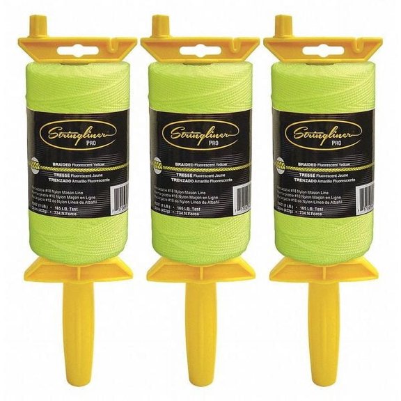 Stringliner Mason's Line Reel,FluorYellow,1,000',PK3 25765