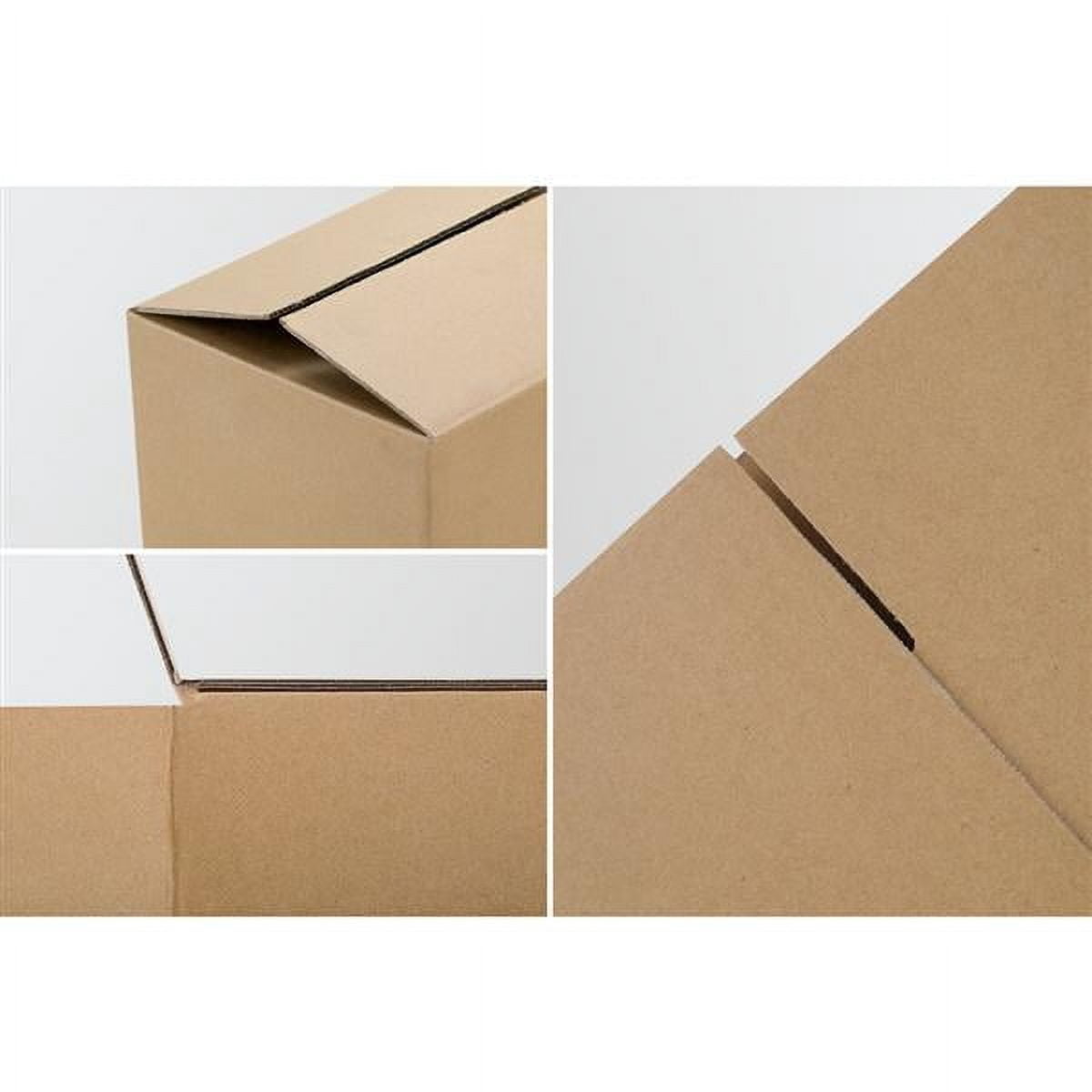100 Corrugated Paper Boxes 6x4x2"（15.2*10.2*5.1cm）Yellow