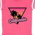 thumbnail image 4 of Inktastic California with Triangle and Palm Trees Boys or Girls Baby Bodysuit, 4 of 5