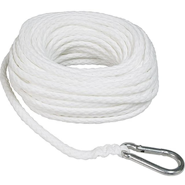 50013047 Anchor Line, White - 0.38 in. x 100 ft.