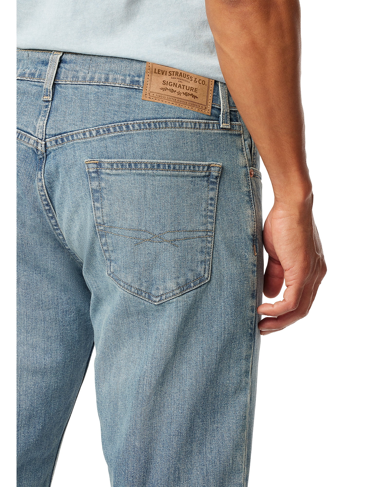 Levi Strauss Signature Men's and Big and Tall Relaxed Fit Jeans
