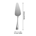 thumbnail image 3 of Stainless Steel Tableware Shared Set Fork Spoon Butter Cake Shovel Service Spoon Fork Soup Leakage, 3 of 3