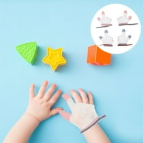 AURARMLET 2Pairs Stop Thumb Sucking Gloves Soft Skin Friendly Finger Protector for Daily Use