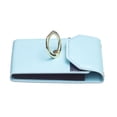 thumbnail image 6 of Adhesive Ring Holder Phone Pocket, Cell Phone Stick On Card Holder Wallet Sleeve, PU Leather Credit Cards/ID Card Holder with Sticker for Back of Phone - Blue, 6 of 8