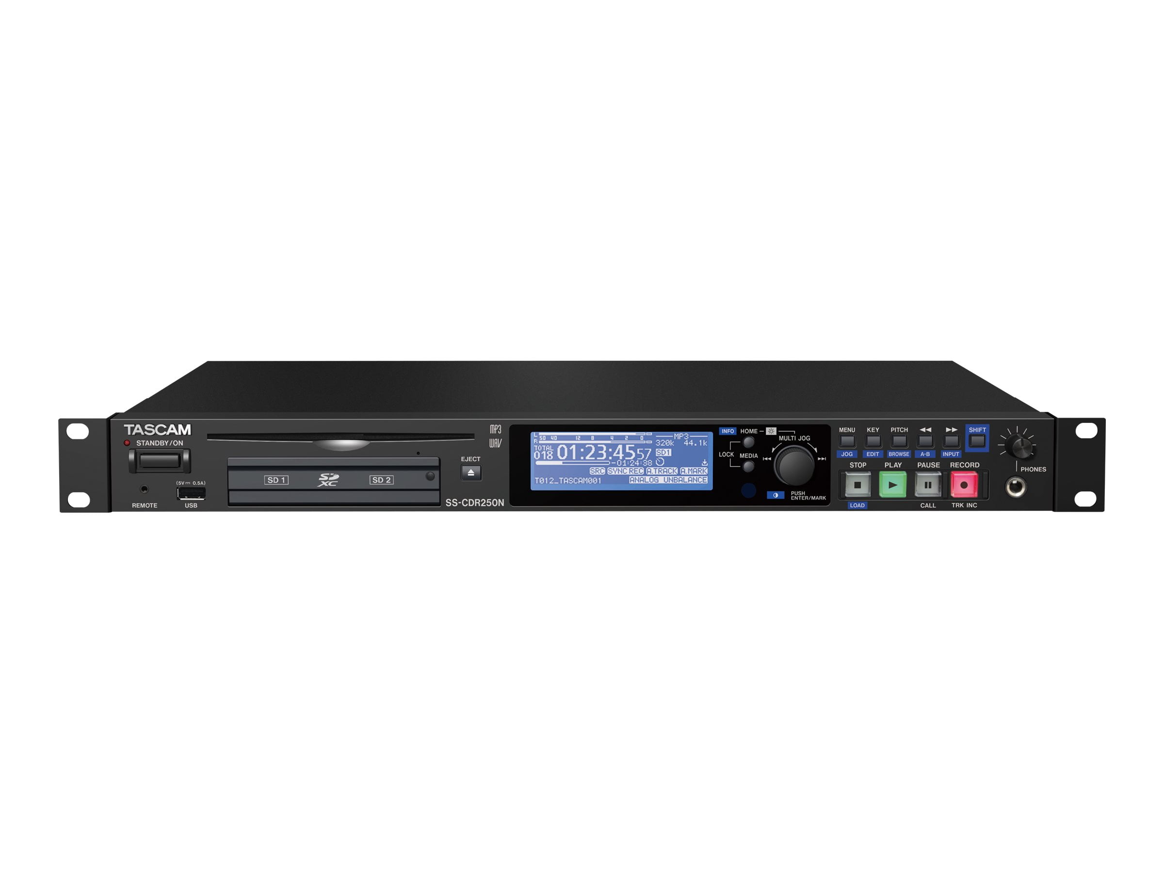 【美品】TEAC CD-RW890MKⅡ CD-RW890MK2 TEAC、シンクロ録音機能を搭載したCDレコーダー「CD-RW890MKII