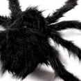 thumbnail image 4 of Halloween Decorations Giant Spiders 11.8" Realistic Fake Spider Props, Scary Spiders with 40g Spider Cobweb for Halloween Indoor and Outdoor Yard Spooky Haunted House Creepy Decor, 4 of 7