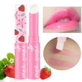 thumbnail image 2 of Lip Stain Strawberry Temperature Changing Color Lipstick Moisturizer Balm Waterproof (Buy 2 get 1 free), 2 of 5