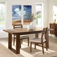 thumbnail image 6 of Better Homes & Gardens Ezra 72inch Rectangular Wood Dining Table, Walnut, 6 of 16