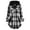 Black, variant on Hoodies for Women Zip Up Buffalo Plaid Jacket Top Long Sleeve Fleece Color Block Hooded Sweatshirt Outwear Coat