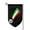 Fillet, variant on Italian Flag And Football Garden Flag Double Sided Flags with Vivid Color for Yard Lawn Garden Decor 12.5 x18 Inch Fillet